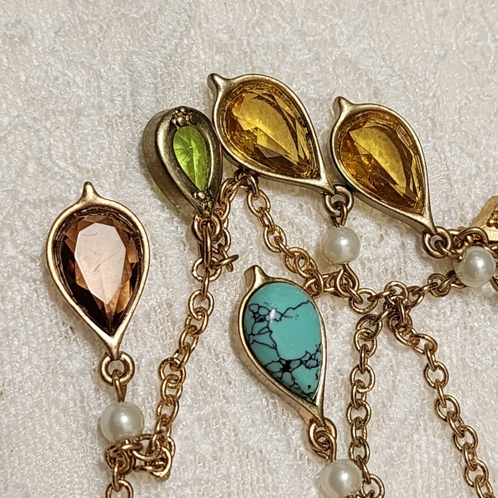 Vintage Lauren Ralph Lauren Charm Style Long Necklace